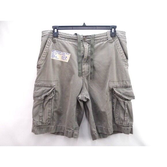 Aéropostale Other - Aeropostale Mens Authentic Paratrooper Pocket Cargo Shorts Size 36 Gray